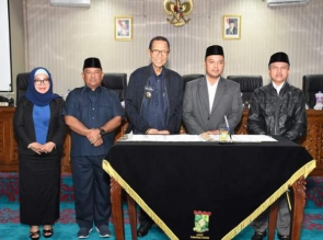 DPRD Kabupaten Kampar Gelar Rapat Paripurna Penyampain 7 Ranperda Tahun Anggaran 2018